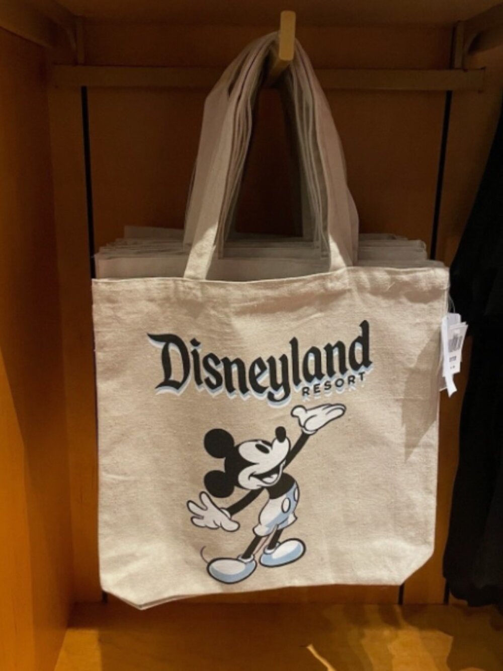 Disneyland Resort Mickey Mouse Tote Bag